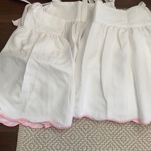 Biscuit Home Pique Crib Skirt